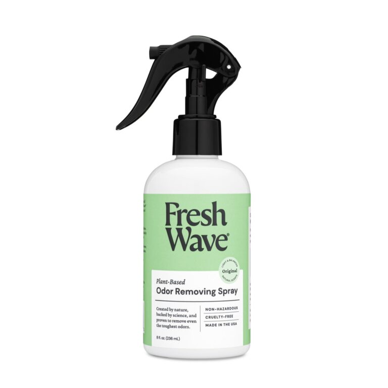 Fresh Wave plant-based odor removing spray bottle with black trigger